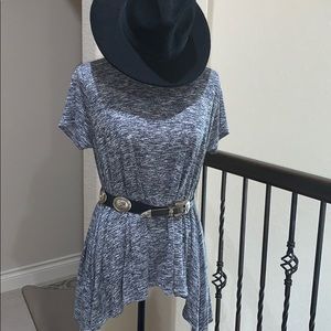Heather Grey Tunic